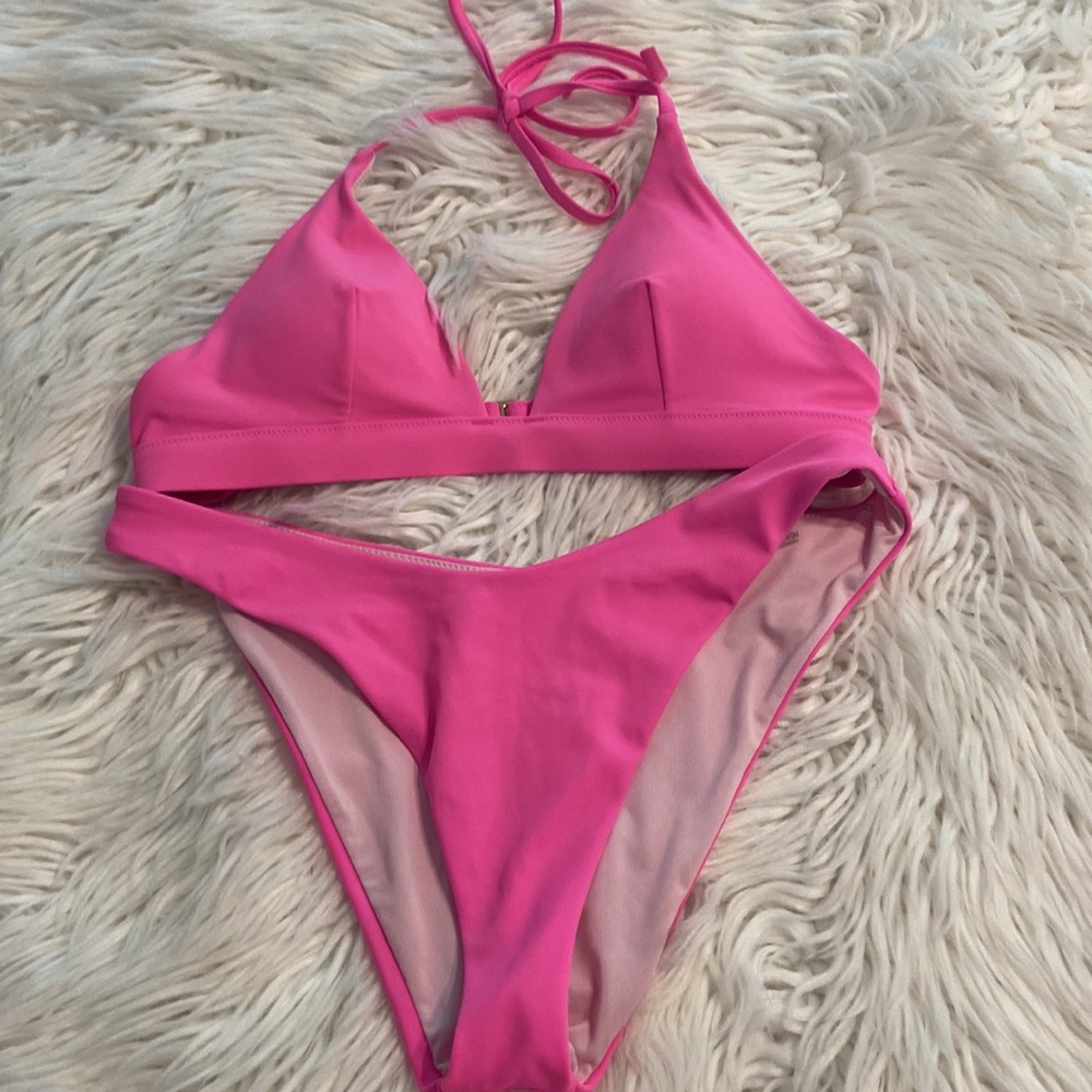Victoria Secret Swim color pink size M excellent condition see all photos - Picture 12 of 12